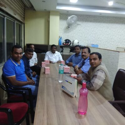 We had a meeting at Mr. Sanjay Coudhury's Office on the 19th of Dec, 2018.